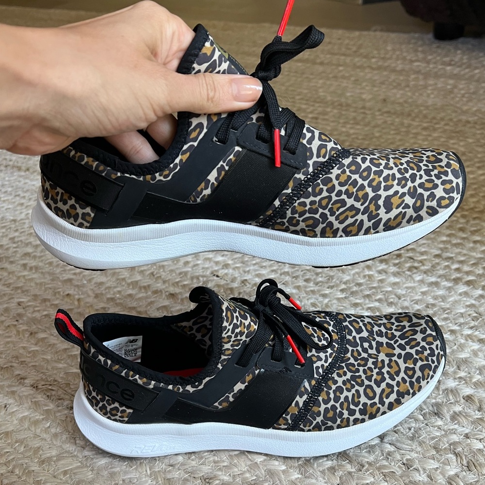 Black Nergize Sport - Leopard Print